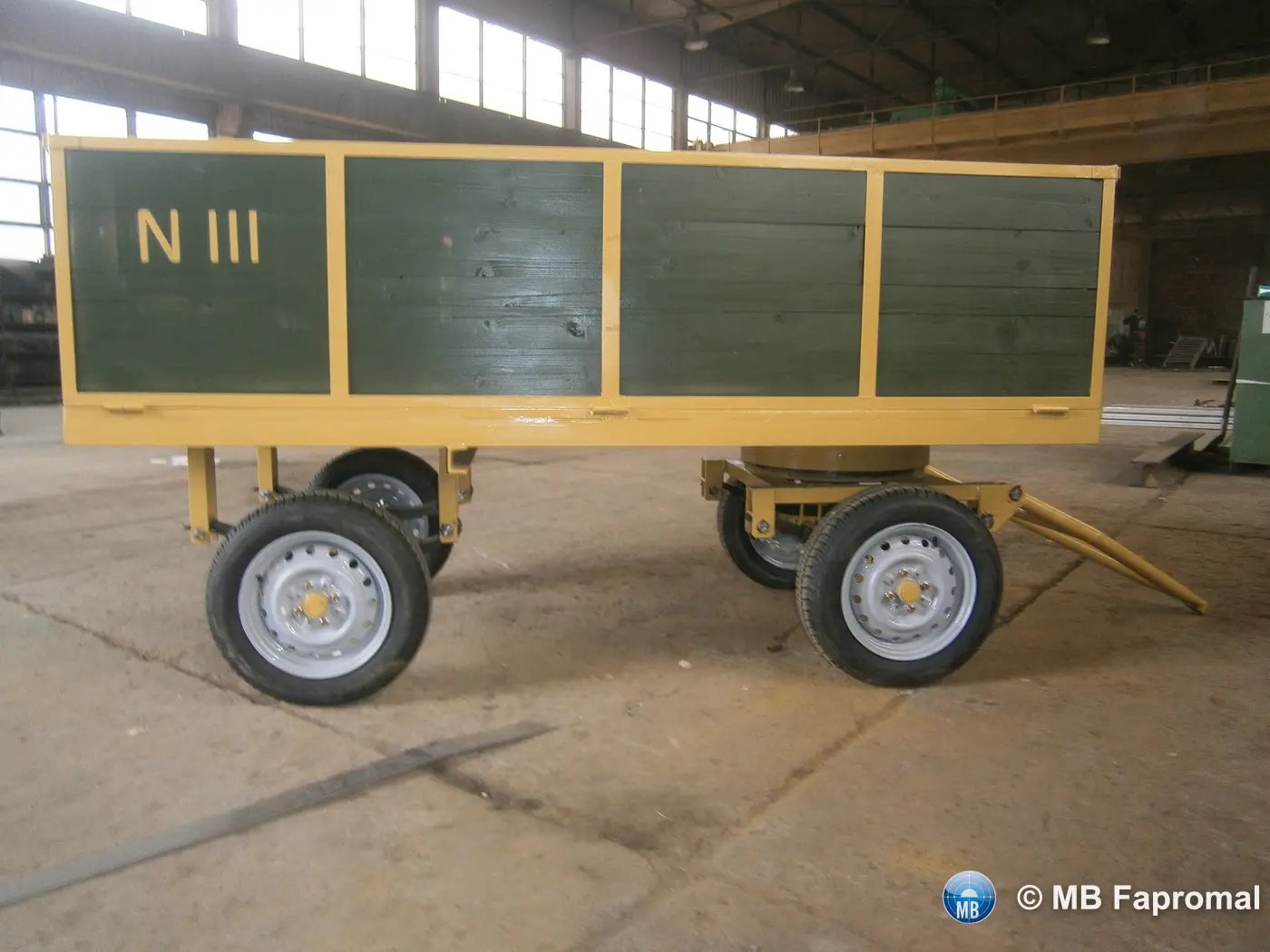 Oprema za međufazni transport — primer 1